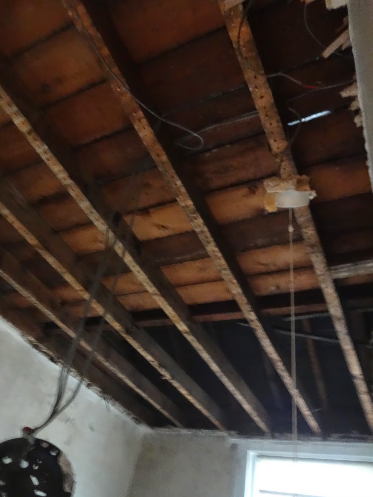 Removing Lath And Plaster Ceiling, Part 2 - Kezzabeth | DIY ...